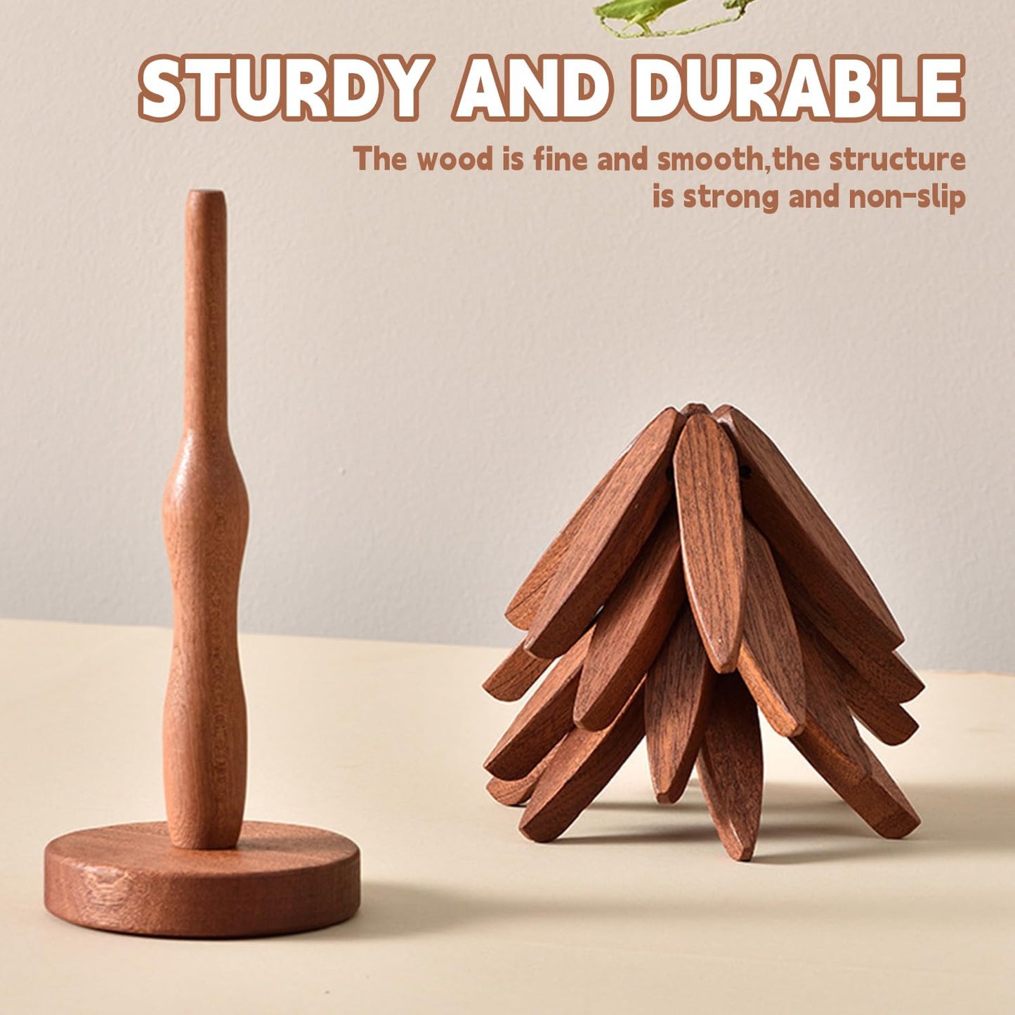 Tree Design Stand Wooden Trivets