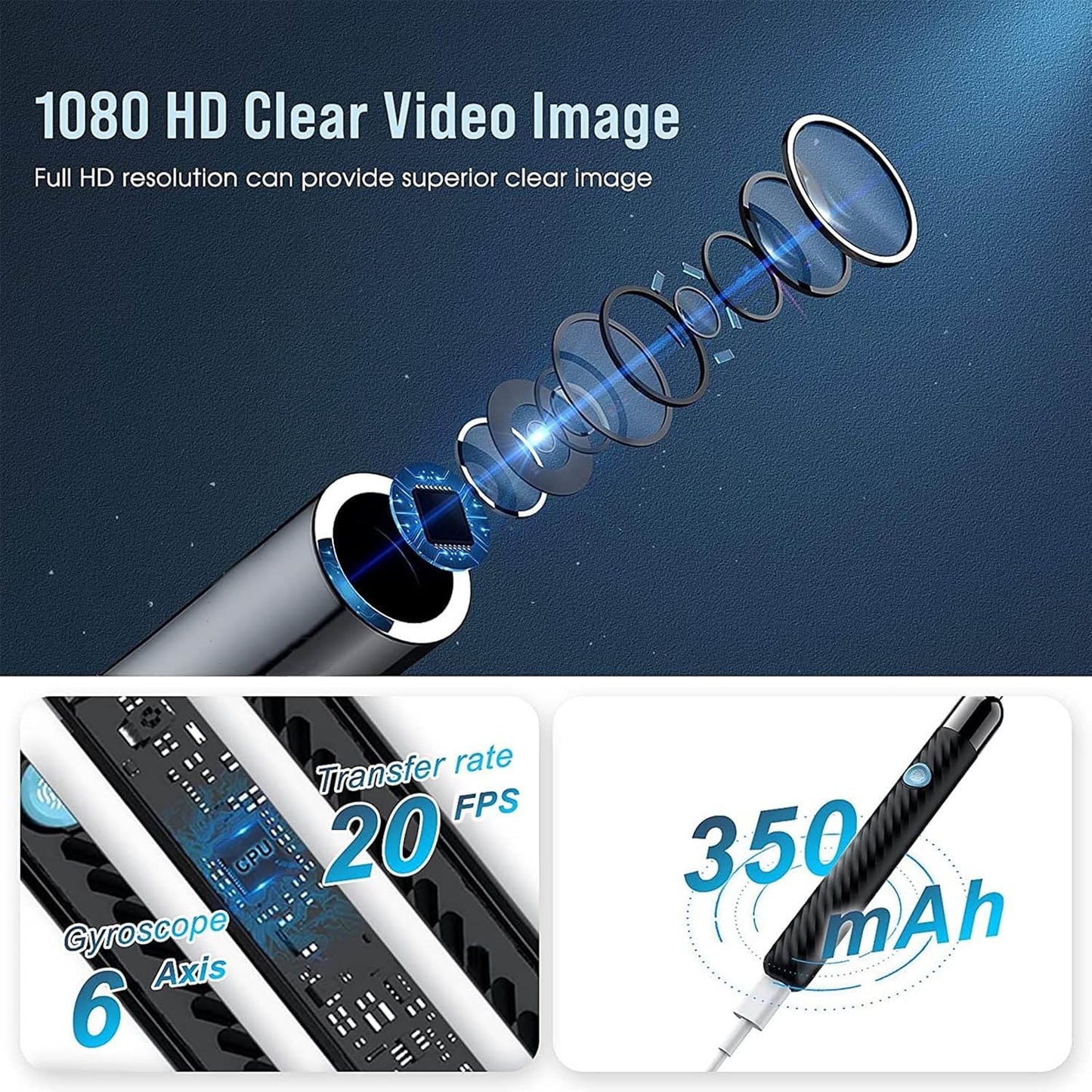Ear cleaner with micro camera