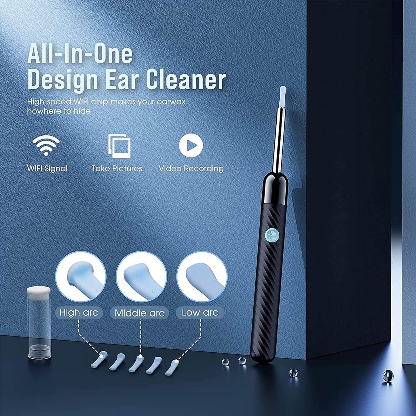 Ear cleaner with micro camera