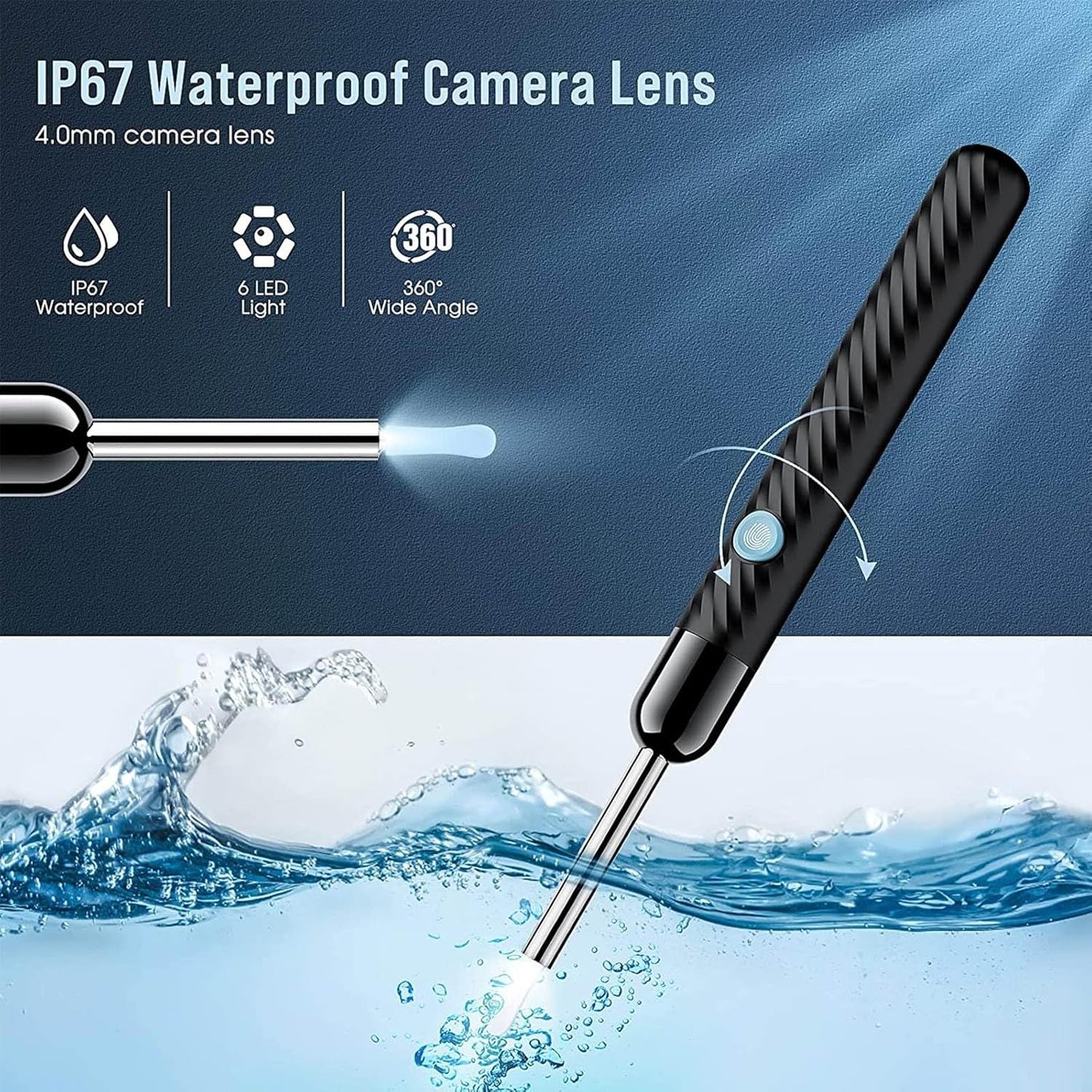 Ear cleaner with micro camera